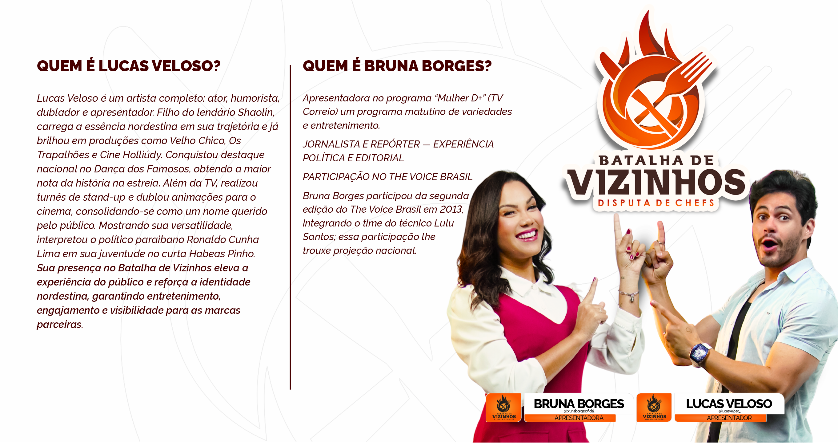Banner Apresentadores